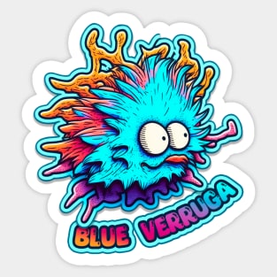 Blue Verruga Sticker